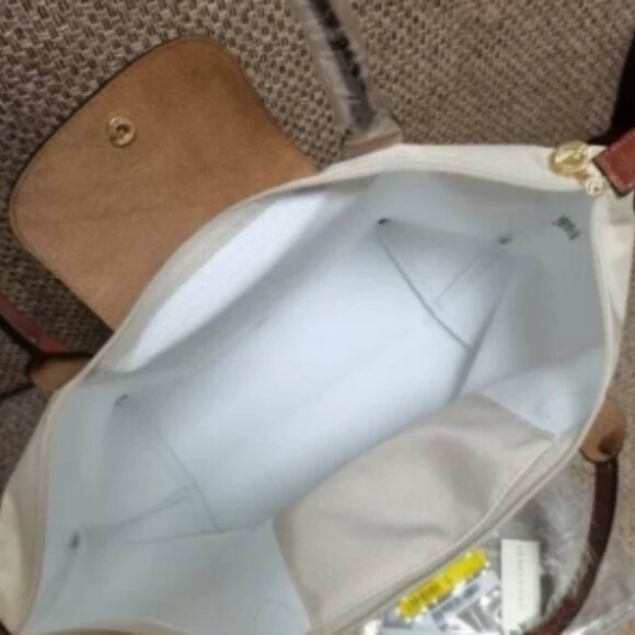 Longchamp Le Pliage Nylon Large Shoulder Bag Tote Travel Bag - Picture 3 of 5